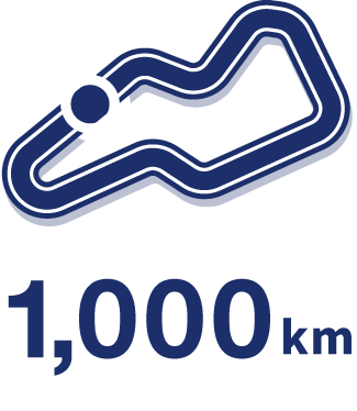 1000km